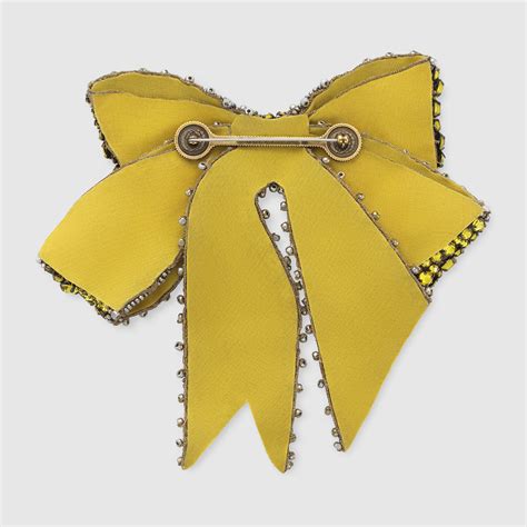 gucci bow pin|gucci bow brooch.